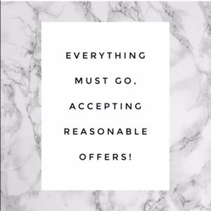 Everything must go!!